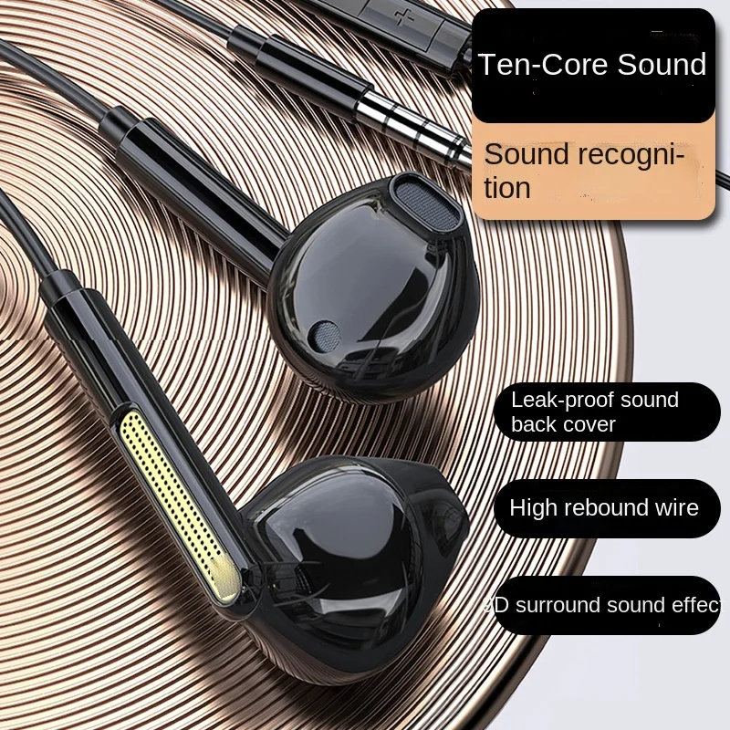 

Wired headphones high quality music headphones games earplugs stereo headphones mobile phone accessories gamer accessories