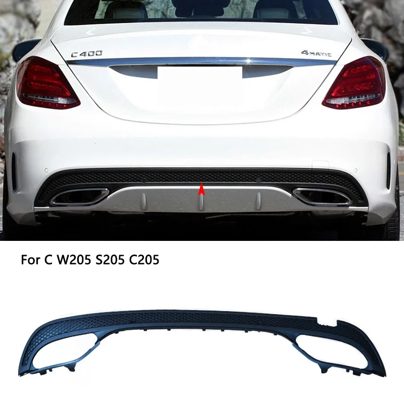 Диффузор заднего бампера A2058857338 для Mercedes Benz C Class S205 W205 C205 C200 C400 C250 C180
