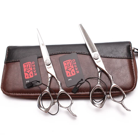 Профессиональные ножницы для стрижки волос 6 дюймов, ножницы из нержавеющей стали JP, бритвенные ножницы, набор для стрижки волос, Прямая поставка H9001