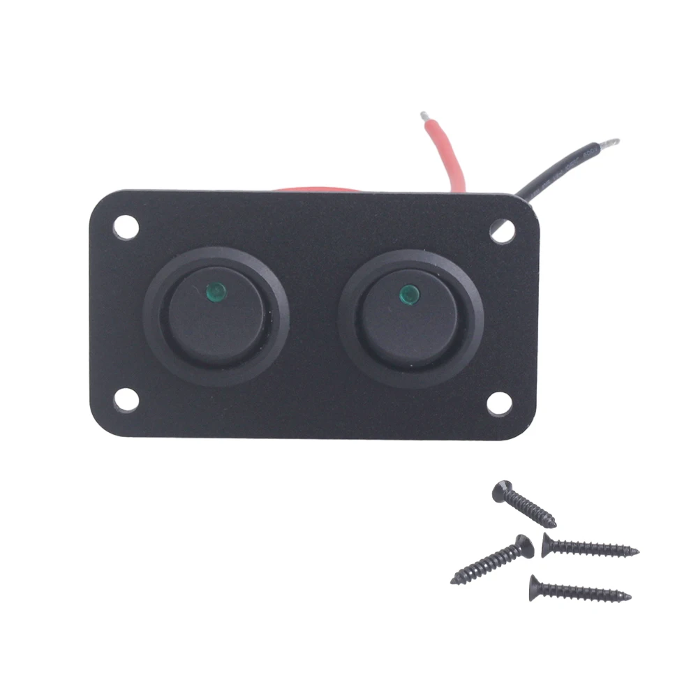 

12 В 1-5 Диапазонов, Универсальный Тумблер, Панель, Синий Светодиод, Аксессуары В Морском Стиле Для Автомобиля, Грузовика