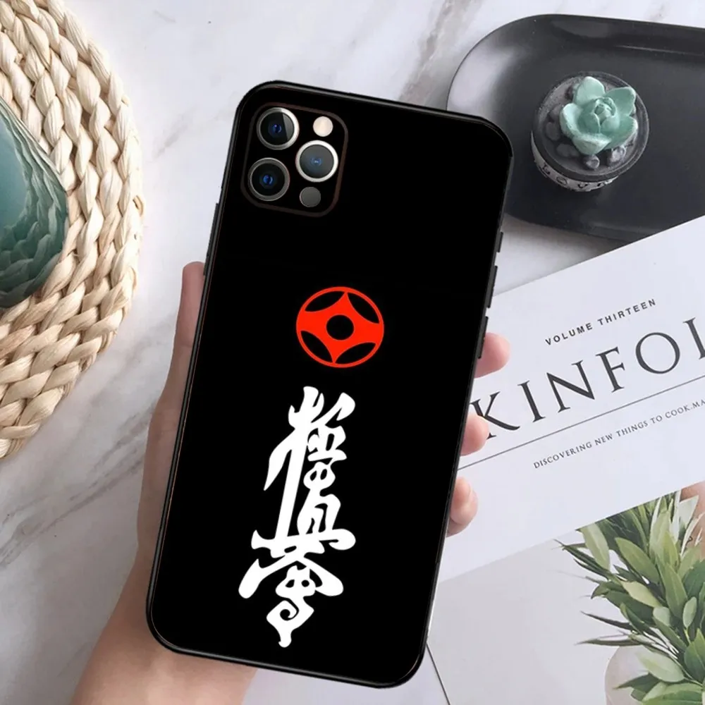 Чехол для телефона с символом киокушин каратэ iPhone15 14 13 12 Mini 11 Pro XR X XS MAX 6S 7 8 Plus
