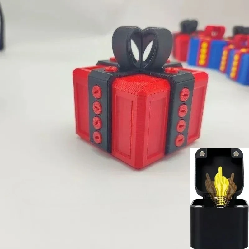 

Раздражающая подарочная коробка с винтами. Большие подарочные коробки для раздражения. Коробка с винтами для розыгрыша. Действительно раздражающая подарочная коробка с 3D-печатью. Веселая.