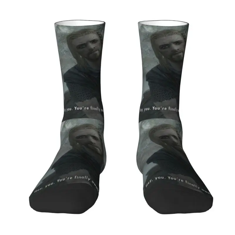 

Носки мужские с 3D-принтом и надписью Hey You Youre