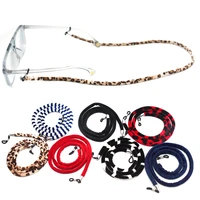 2022 fashion glasses chain for women creative velours sunglasses lanyard holder mask strap neck cord eyewear accessories gift