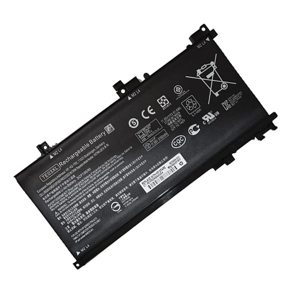 Оригинальный аккумулятор для ноутбука TE03XL 11 55 В 61 6 Втч серии HP Pavilion 15-bc Omen 15-AX 849910