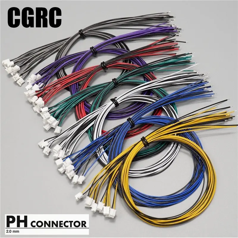 

4 In 1 PH2.0 Terminal Wire Accessories for 1/14 Tamiya RC Truck Trailer Scania 770S R620 3363 Actros Volvo MAN LESU DIY Parts