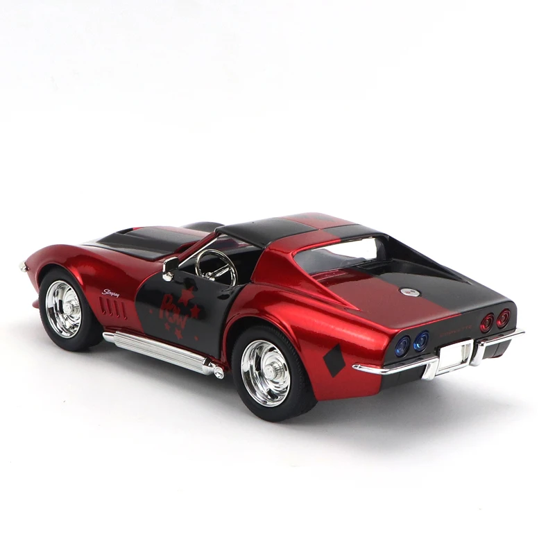 1:24 1969 Corvette Stingray модель автомобиля масштаб литая из сплава для куклы игрушки