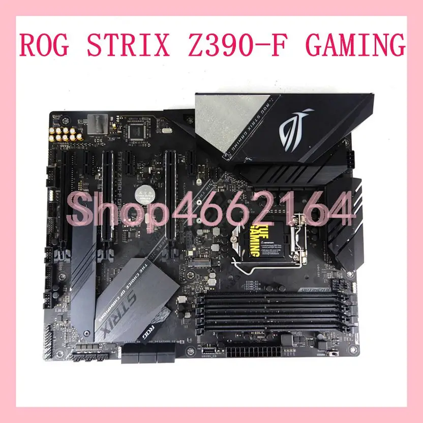 

New Asus ROG STRIX Z390-F GAMING Mainboard For LGA1151 USB 3.1 PCI-E 3.0 DDR4 64GB Intel Z390 MATX Desktop Gaming Motherboard
