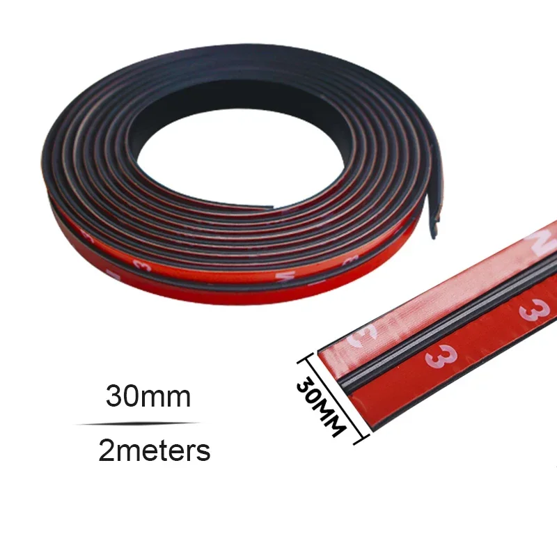 

2 метра 14/19/27/30 мм резиновые автомобильные уплотнительные ленты, герметик для лобового стекла на крыше, защита, уплотнительные ленты для окон, звукоизоляционная лента
