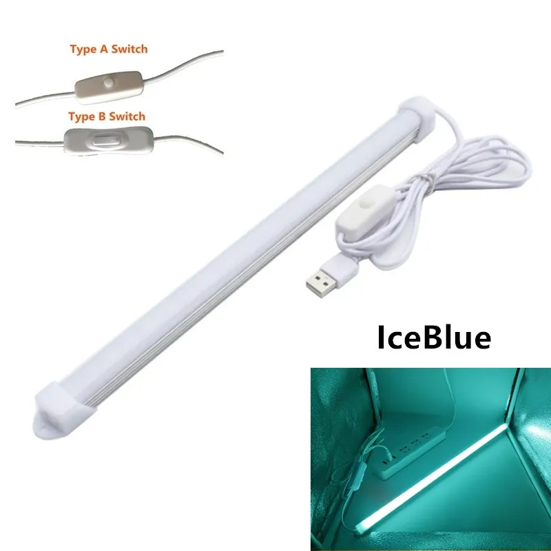 

Светодиодсветильник полоса 5 В, USB, жестсветодиодный Светодиодная лента для кухни, регулируемая алюминиевая светильник вая полоса для освесветильник под шкафом, Теплый Холодный белый