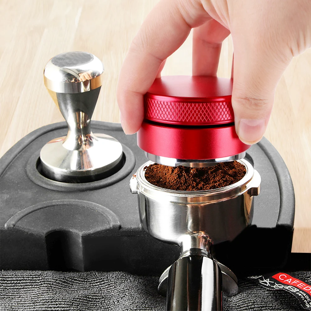 

Coffee Distributor 304 Stainless Steel Professional Espresso Hand Tampers Coffee Accessories Gadgets 51/53/58mm