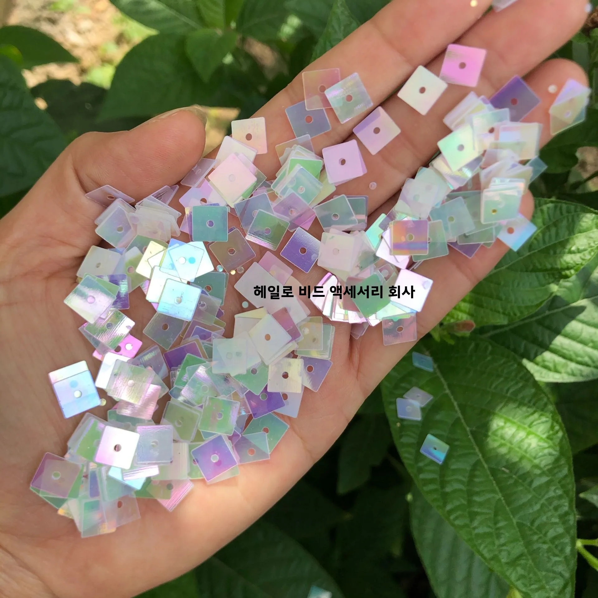 5 мм7 мм цвет квадратных отверстий белый черный с блестками одежда сумка нашивка