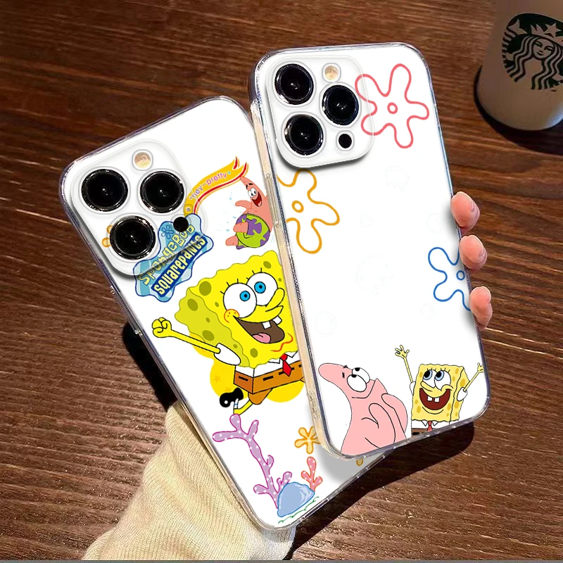 Мягкий чехол R7 SpongeBob SquarePants для Moto G Play E20 E4 E40 E5 E6 E6S E7 Power Edge 20 Lite Pro G200 G30 G4