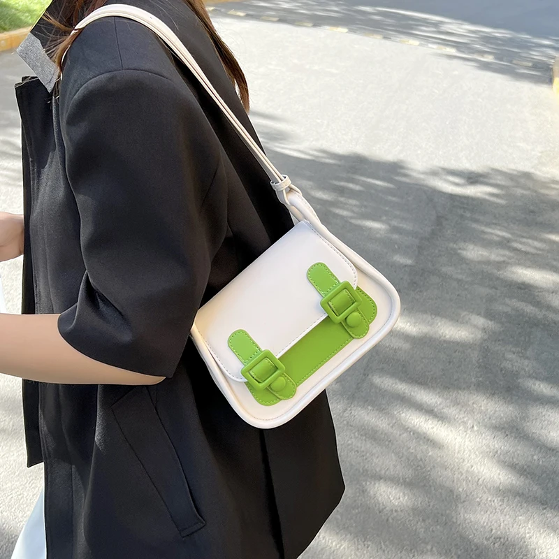 

Женская сумка карамельных цветов из искусственной кожи 2023, сумки через плечо, стеганые сумки, маленькие сумки-мессенджеры Y2K, повседневная с...