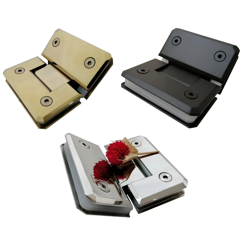 Шарнирные петли Kensharp 135 градусов для ванной и душа фитинги из стекла в стекло 304