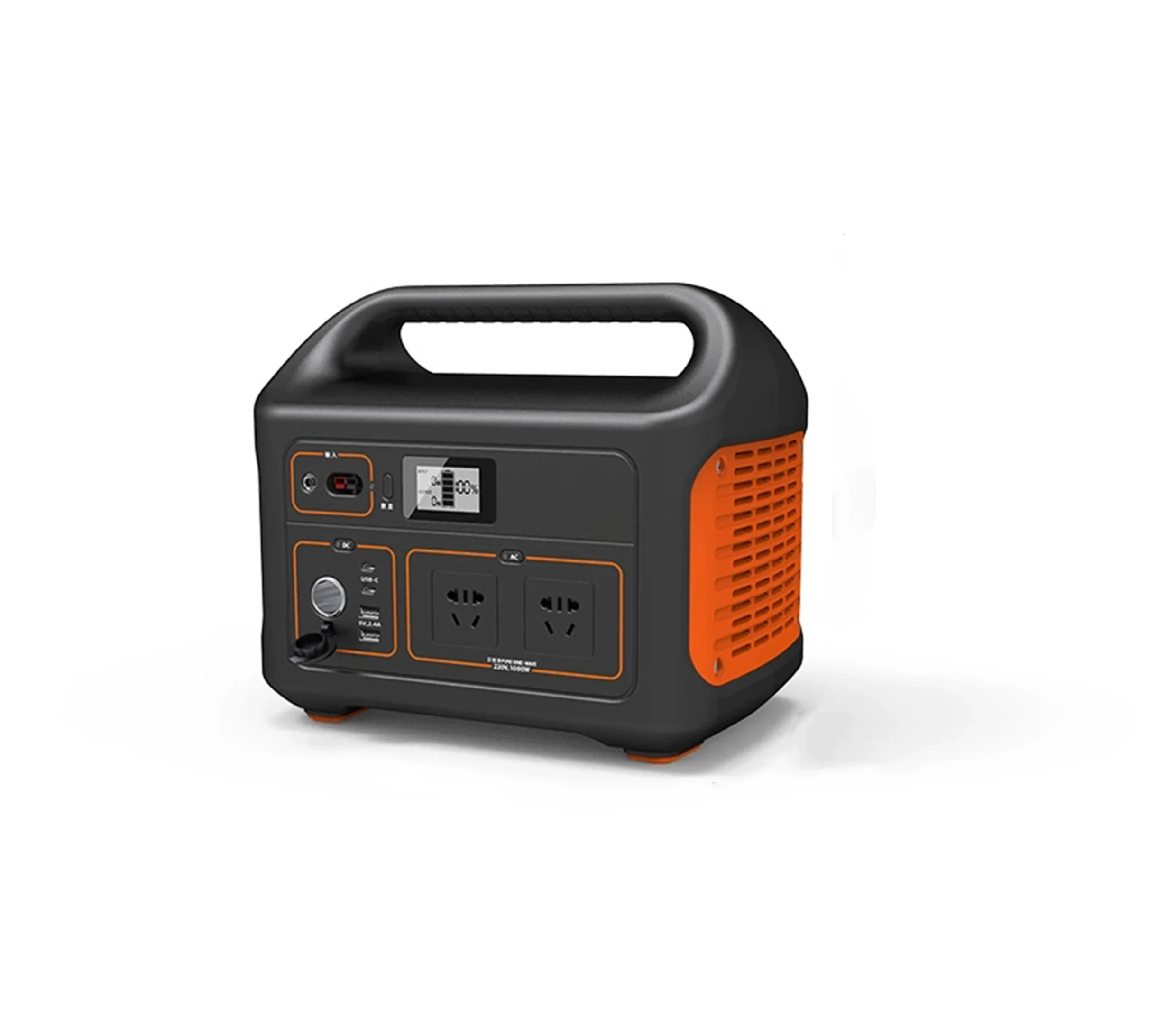 

Outdoor Power Supply 1000W Portable Battery For Outdoors With Different Power Bank Mobile Charger Emergency Power Supply