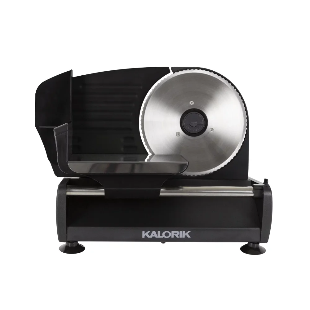 

200 Watts Professional Food Slicer, Black Meat Cutting Machine