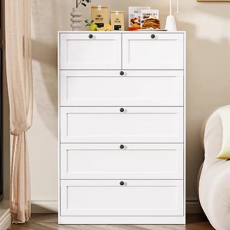 Бытовой шкаф для спальни шкафчик с выдвижными ящиками многослойный гостиной