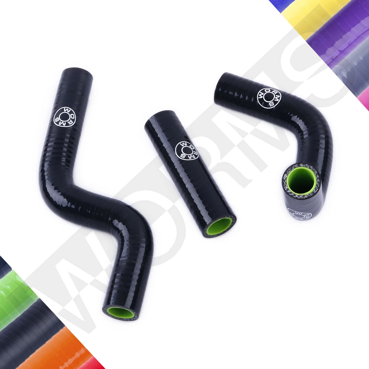 

For 1998-2013 Kawasaki KX80 KX85 KX100 Silicone Radiator Hose Pipe Kit 1999 2000 2001 2002 2003 2004 2005 2006 2007 2008 2009