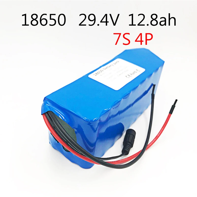 

Laudation 24V Electric Bicycle Lithium Ion Battery 12.8ah 29.4V 12800mAh 15A BMS 250W 350W 18650 Battery Pack Wheelchair Motor
