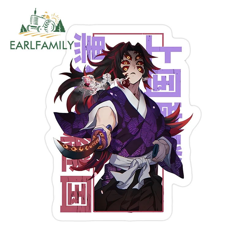 EARLFAMILY 13 см × 10 4 персональные наклейки для автомобиля Kokushibo крутые острые