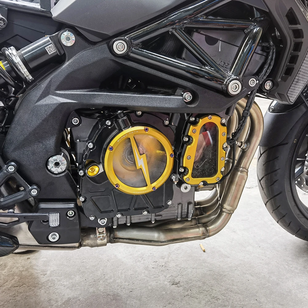 Прозрачная защитная крышка сцепления двигателя с ЧПУ BN600 TNT600 для Benelli BN 600 TNT 2020