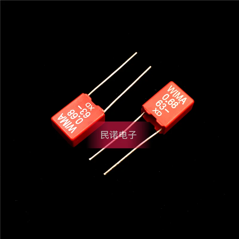 

20 шт./лот DIP емкость MKS2 63V 0,68 мкФ 100V 63V684 680NF ширина ножки 5 мм Новый и оригинальный