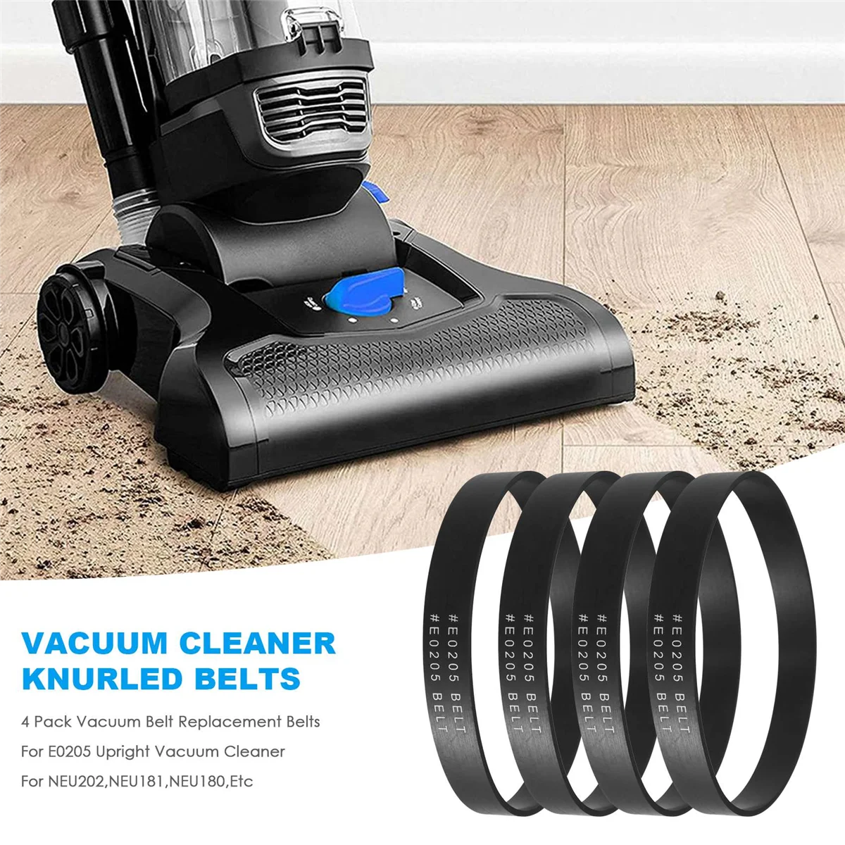 Сменные ремни для пылесоса в вертикальном положении U E0205 4 шт./упаковка моделей