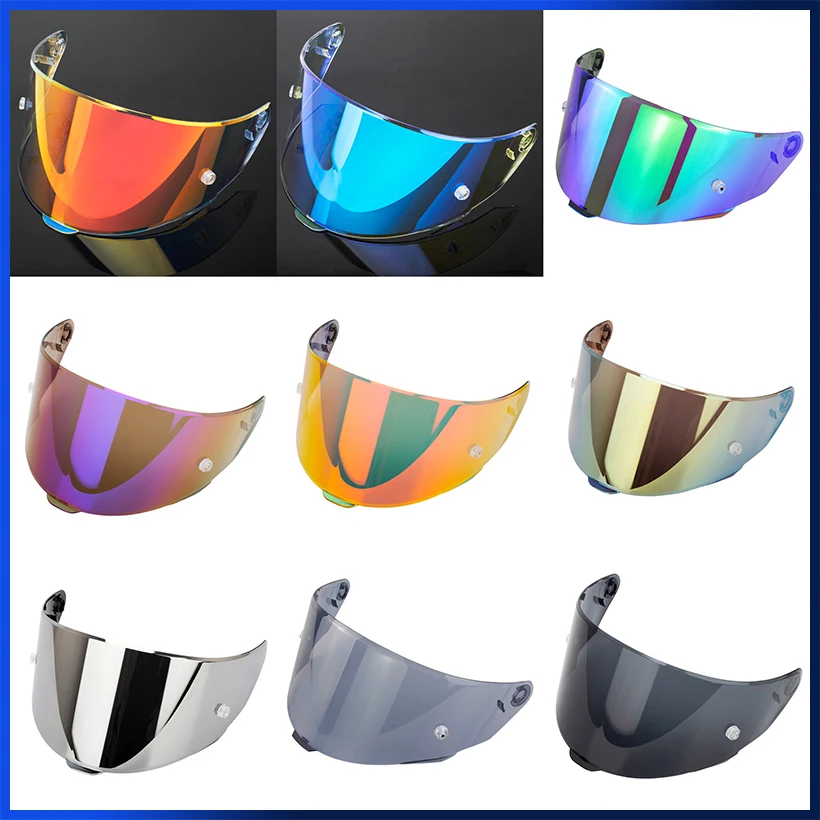 

Motorcycle Full Face Helmet Sun Visor For KYT TT Course Moto Helmet Shield Windshield Sunscreen Lens TTC REVO Night Accessories