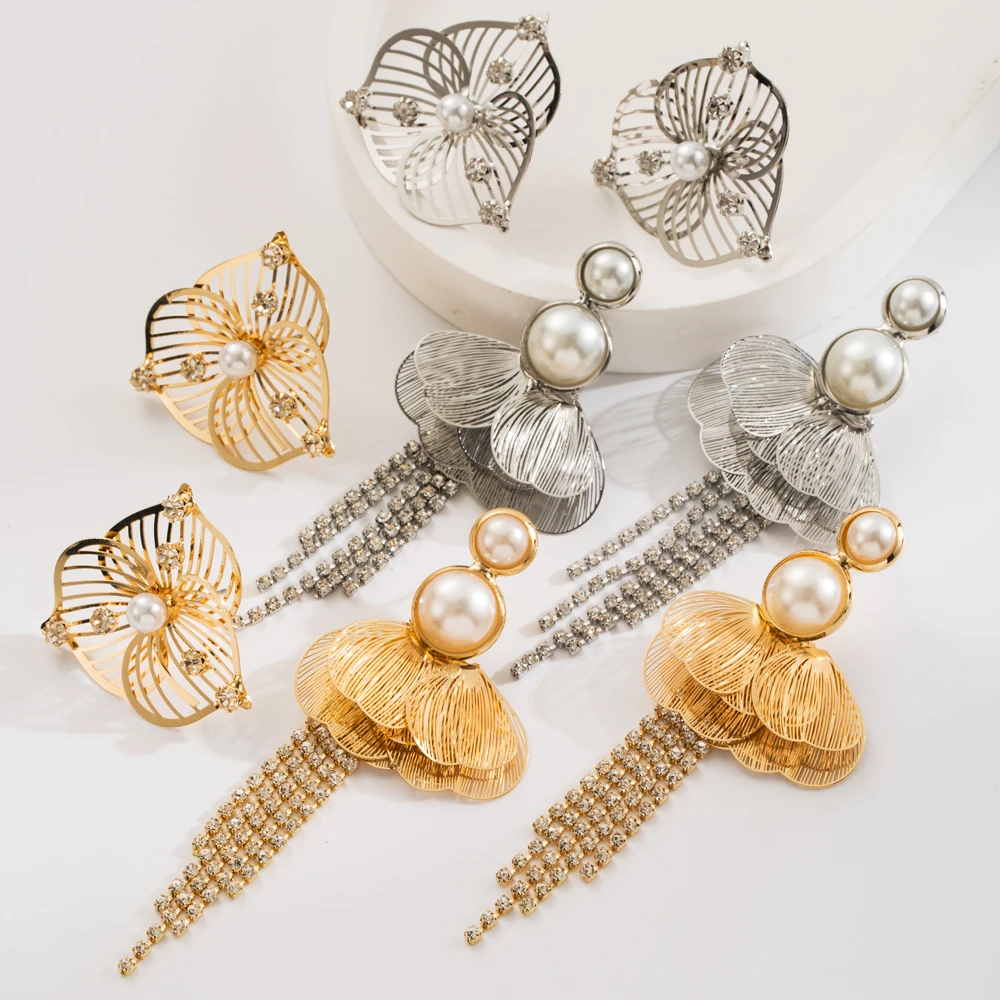 Элегантные длинные стильные европейские и американские модные серьги-подвески с