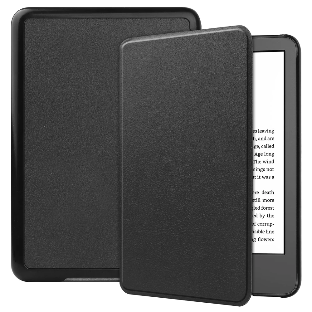 

Чехол для 6 ”Amazon All-New Kindle 11-го поколения выпуска 2022 года, Ультратонкий чехол-книжка из искусственной кожи с функцией автоматического сна/про...