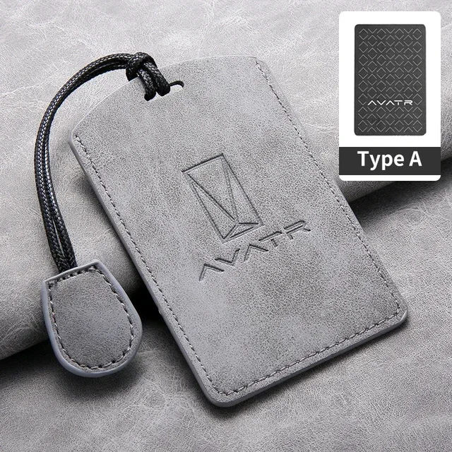 

Для AVATR 11 12 Avita 11 2023, брелок для ключей, автоаксессуары, овчина, кожа, автомобильный NFC-карта, чехол для смарт-ключа, полное покрытие, защитная оболочка