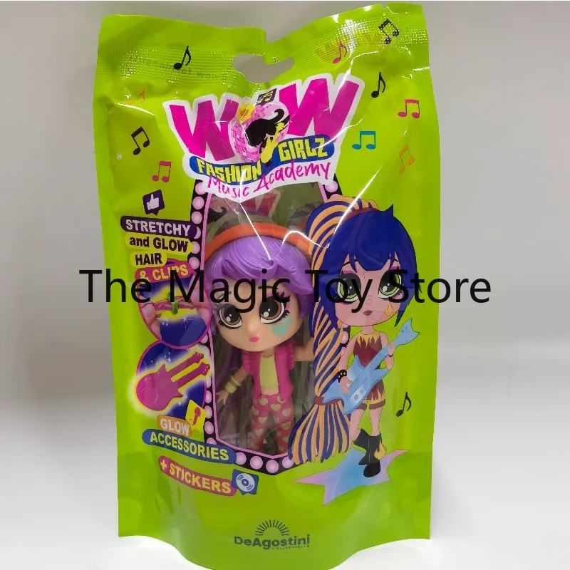 Фото Оригинальная коллекционная фигурка-модель WOW Fashion Girlz Music Academy с эластичными волосами для игр и декора рабочего стола №1