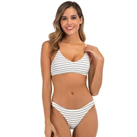 striped bikini sets low waisted separate swimsuit women sexy two pieces swimwear 2022 new beach push up bathing suit female