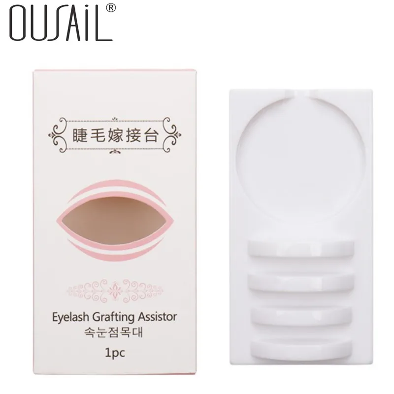 

2 in 1 False Eyelashes Stand Pad Lashes Holder Eyelash Extension Lash Pallet Adhesive Glue ​Pallet