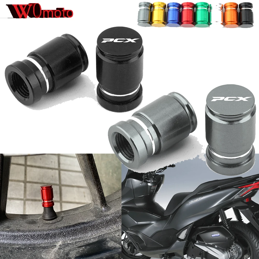 

Для Honda PCX 125 150 155 160 PCX125 PCX150 PCX1 PCX160 CNC колпачки воздушных клапанов мотоциклетных шин колпачки для пылезащитных стеблей колеса