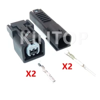 1 set 2 pins auto modification socket accessories 6189 6904 car nozzle electric spray wire connector for honda