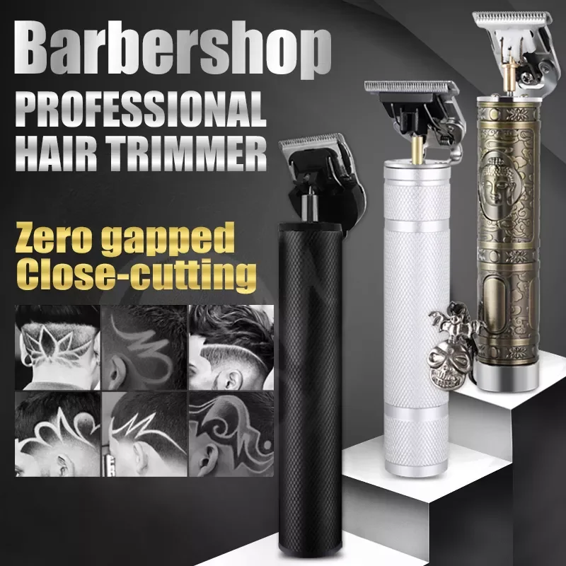 

NEW 2023 Barber Clippers Rechargeable Hair Clipper Cordless Buddha T Blade Professional Men's Hair Trimmer Clipper 0mm Bald