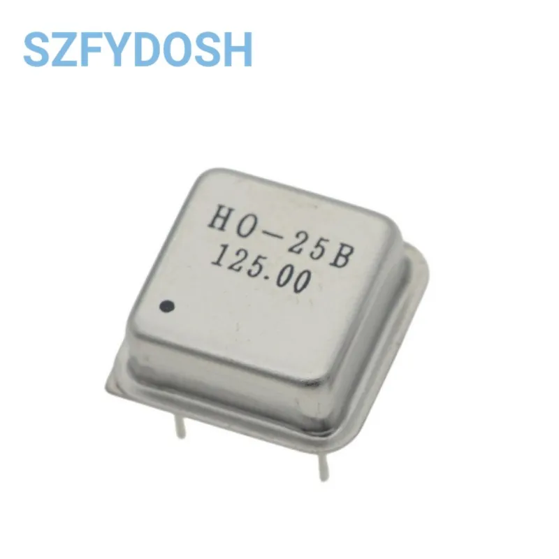 

(2 шт./партия) Встроенный активный кварцевый генератор 125 МГц квадратный 125,000 МГц полуразмера