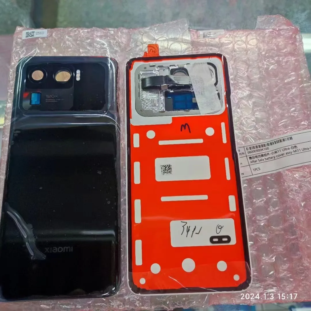 Оригинальная задняя крышка батарейного отсека для Xiaomi Mi 11 ультра корпус задней