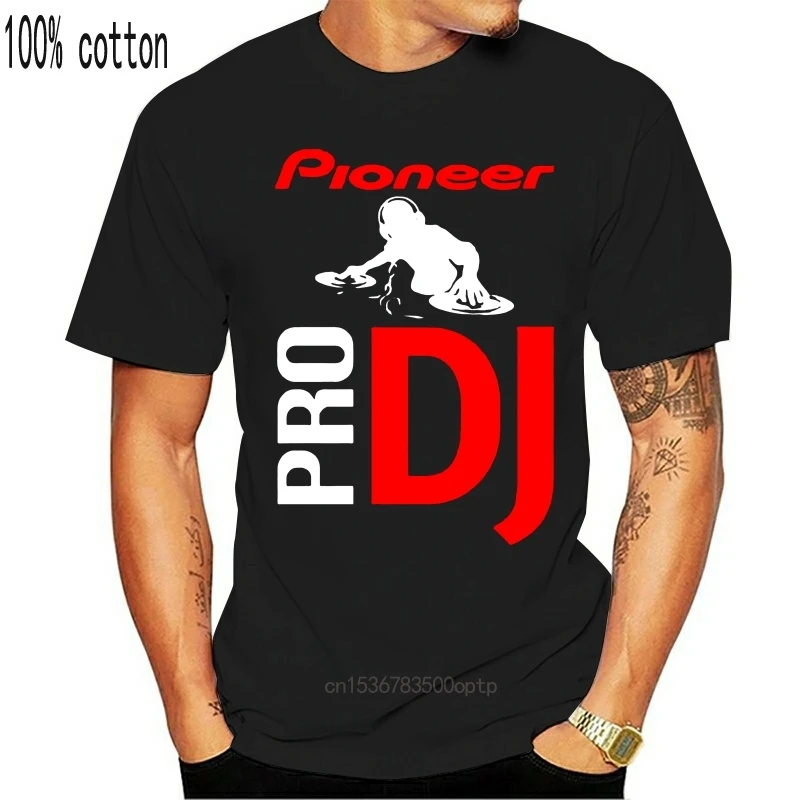 

Men Adult Slim Fit T Shirt S-Xxl New PRO DJ Music System Logo Black Men's T-Shirt Size S-3XL