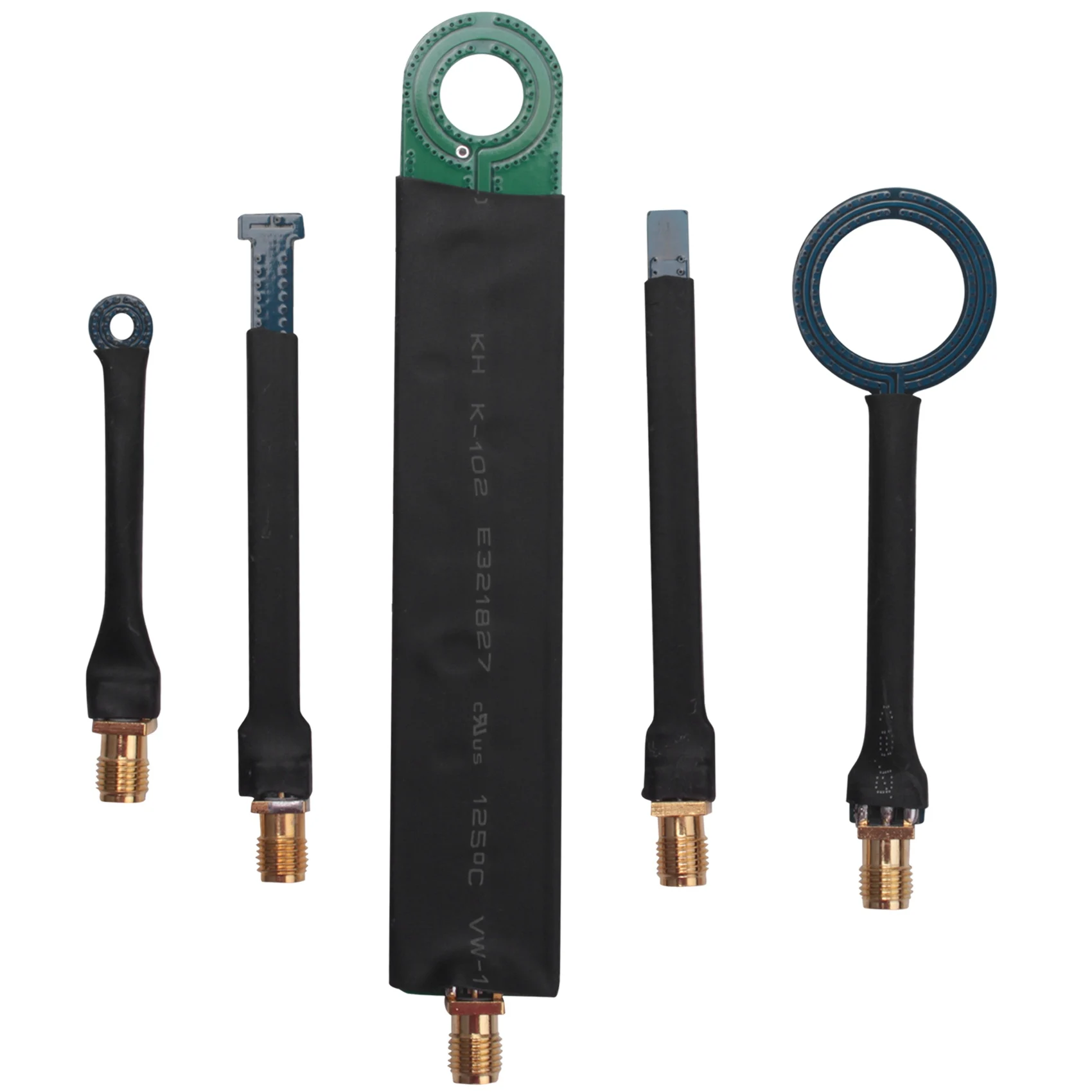 

5PCS Magnetic Field Antenna,EMC EMI Near Field Probe Conduction and Radiation Correction Magnetic Field Probe