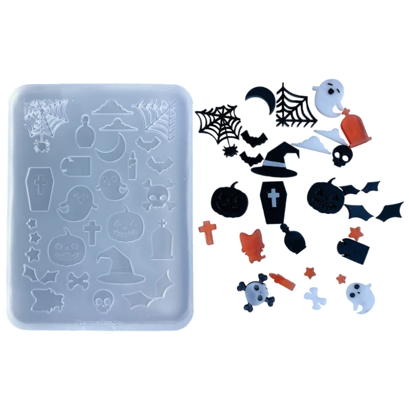 

Silicone Epoxy Resin Hollow Mold for Keychain Pendant Jewelry Making DropShip