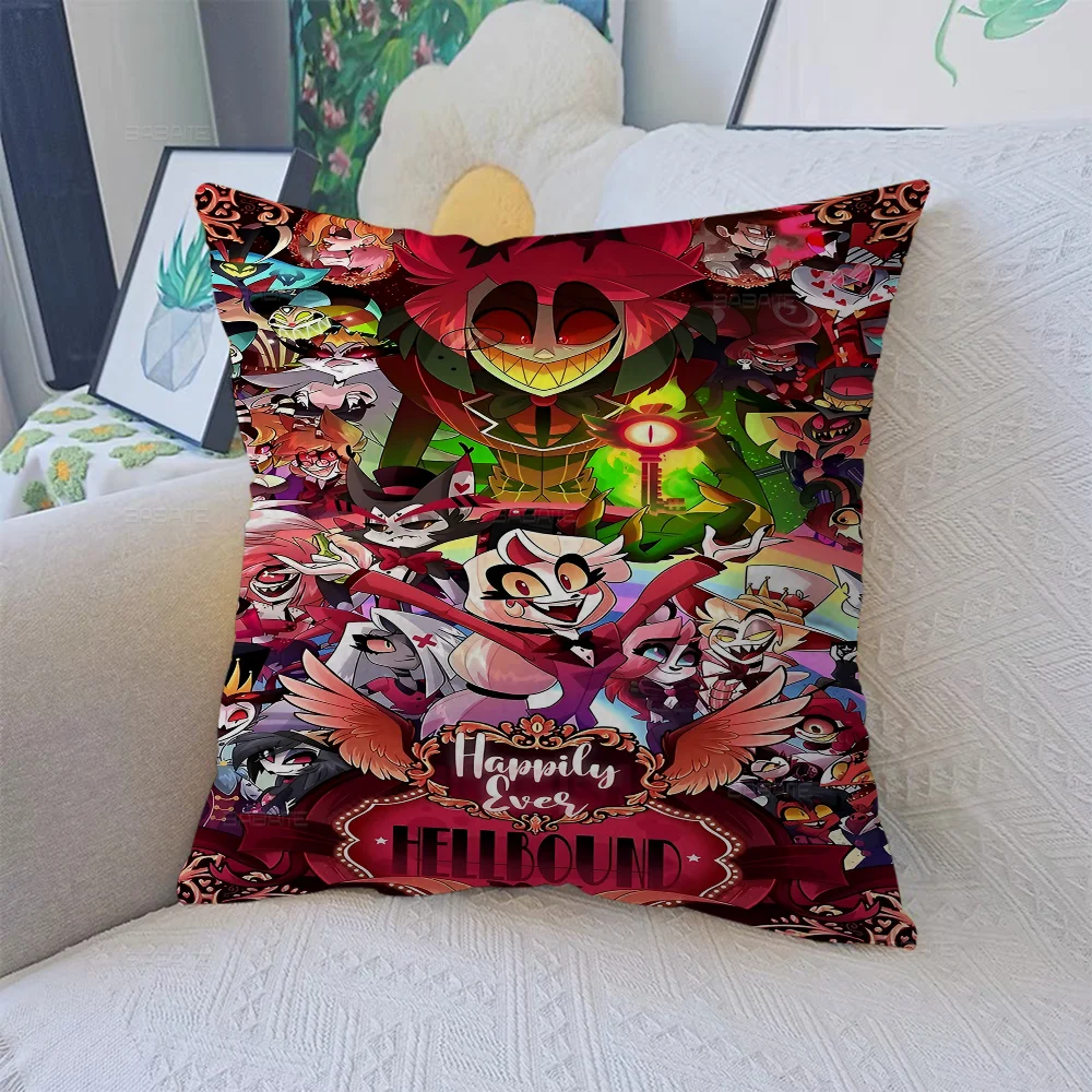 Холст Картина Мультфильм H-Helluva Boss Чехлы для подушек 30x50 Полиэстер Диванные