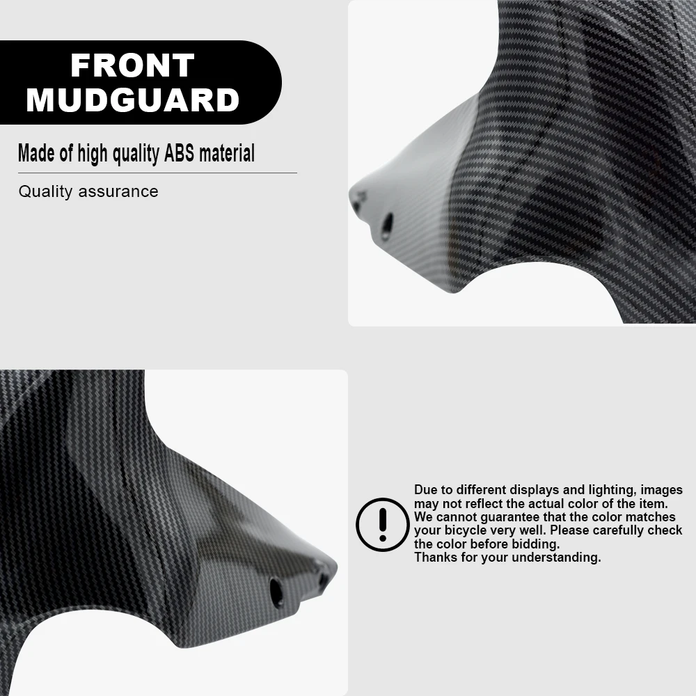 Для DUCATI 848 1098 1198 2013-2017 ABS карбоновая краска мотоцикла переднее крыло брызговик