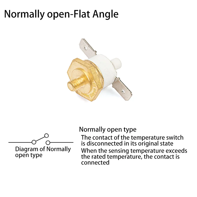 1 шт. нормально замкнутый 10 А 16 250 В с регулируемой температурой колпачок KSD301