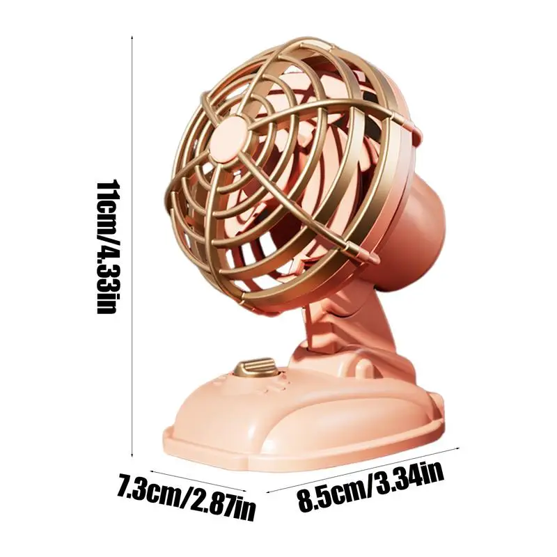 Настольный вентилятор Персональный охлаждения винтажный ультра-тихий сильный