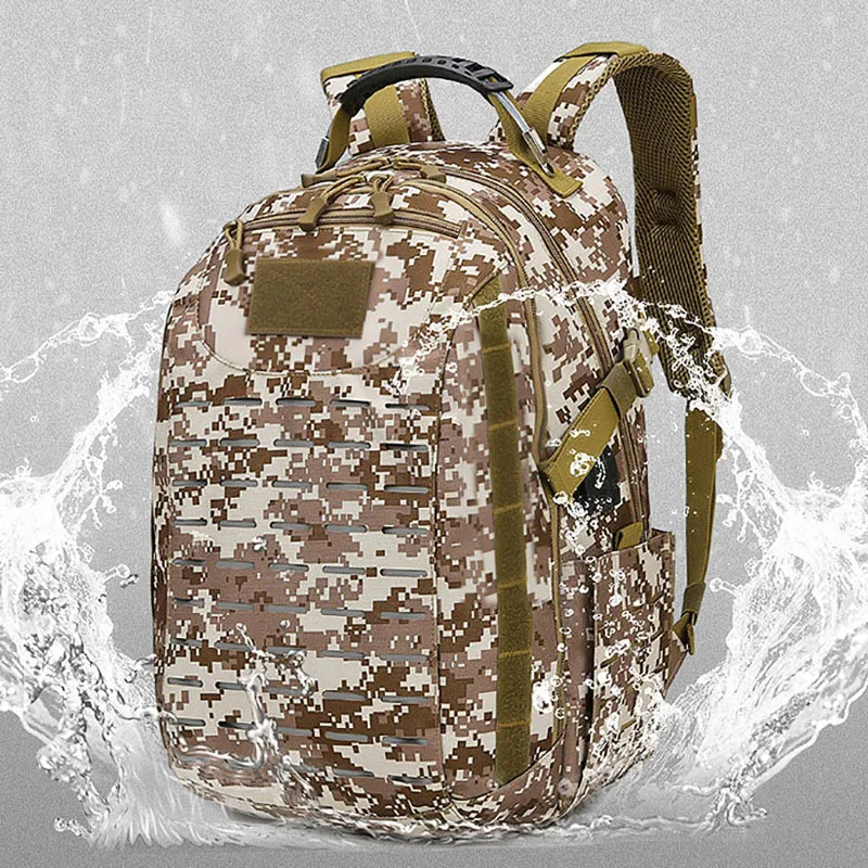 

Туристическая Сумка Molle для мужчин, тактические армейские спортивные треккинговые охотничьи рюкзаки, модный многофункциональный дорожный ранец для ноутбука