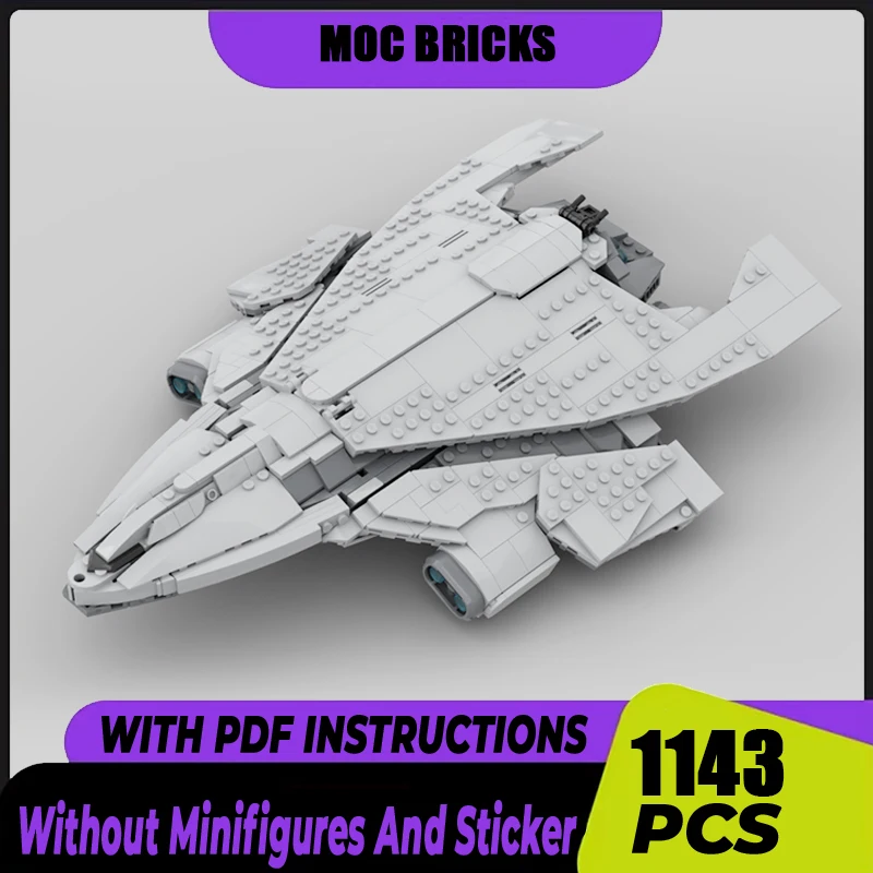 Конструктор Moc военной серии масштаб 1:250 звезда городская Геркулес Starlifter модель