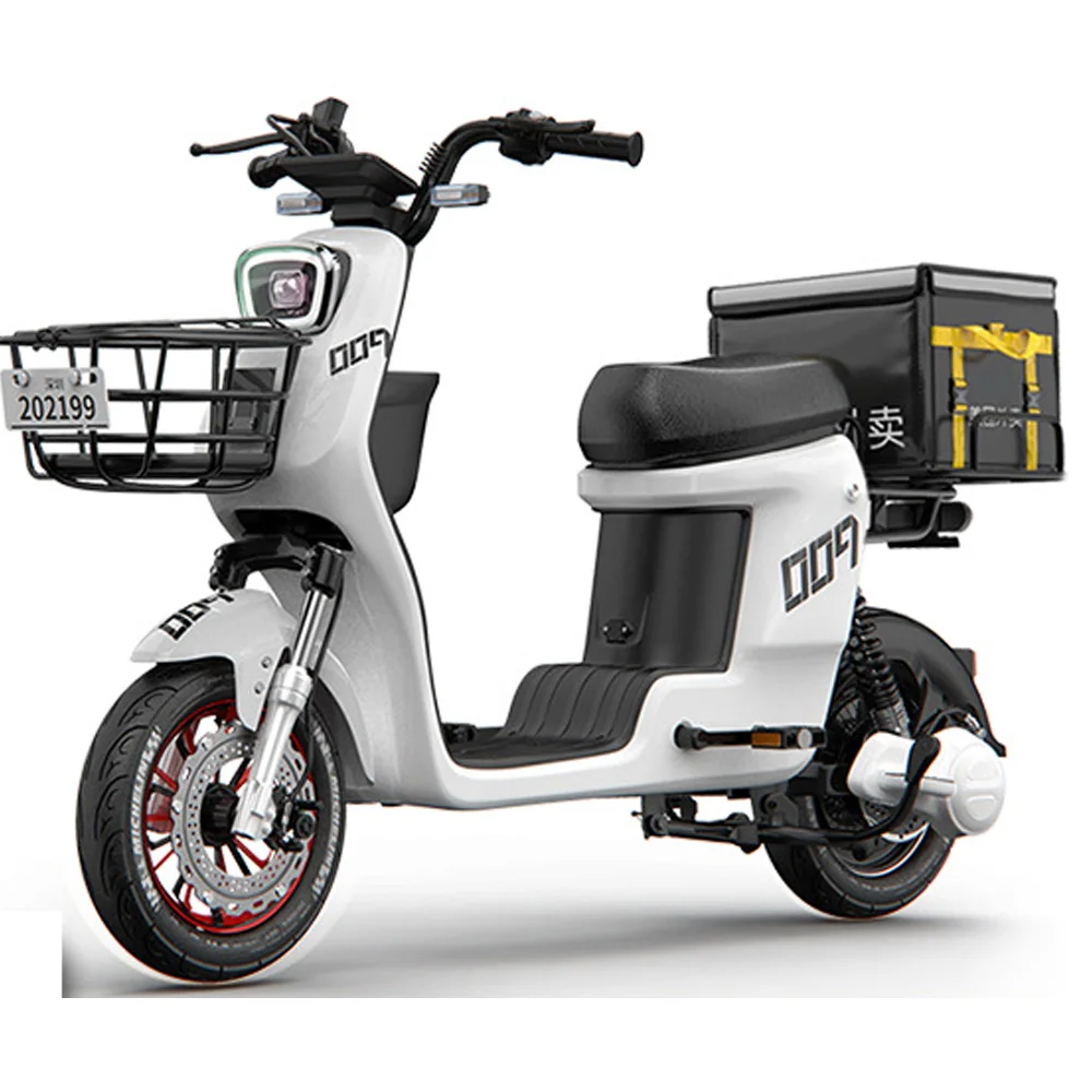 

Electric Bicycle Delivery High-speed Power Assisted Scooter Lithium Battery Front And Rear Oil Pressure Dual Disc Brake System